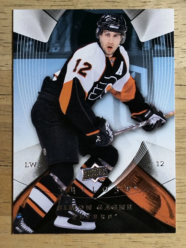 2008-09 Upper Deck Trilogy #92 Simon Gagne