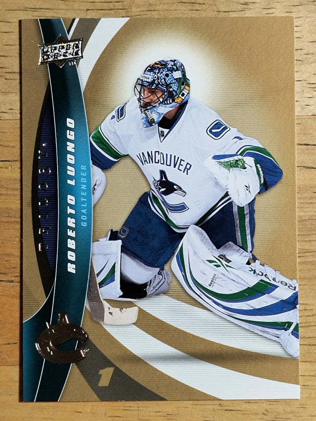 2009-10 Upper Deck Trilogy #1 Roberto Luongo