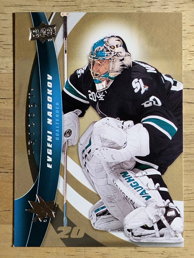 2009-10 Upper Deck Trilogy #20 Evgeni Nabokov