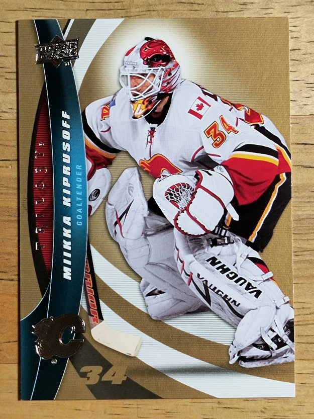 2009-10 Upper Deck Trilogy #34 Miikka Kiprusoff