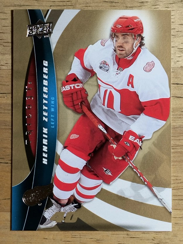2009-10 Upper Deck Trilogy #40 Henrik Zetterberg