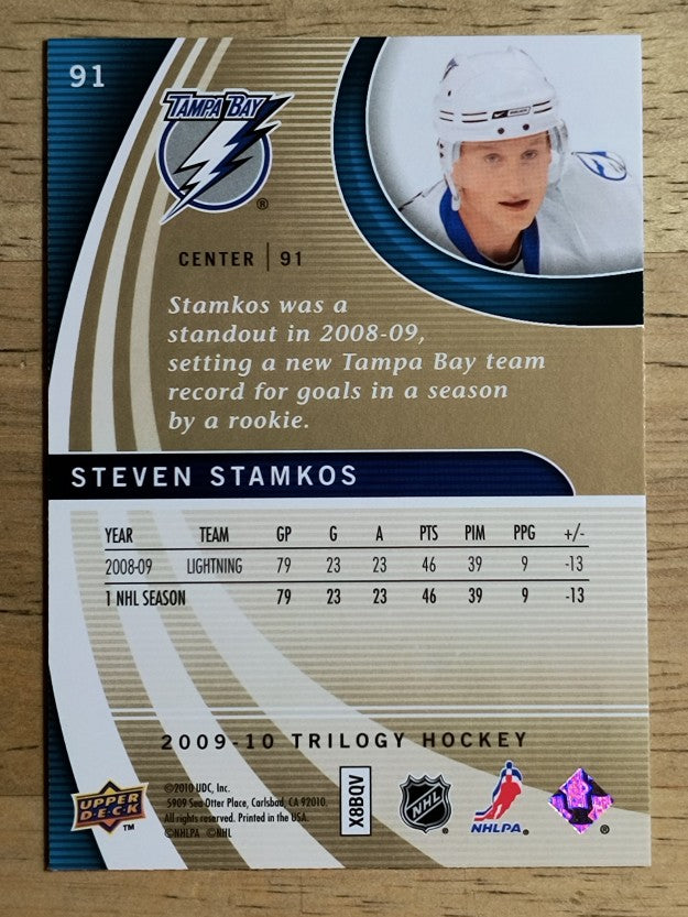 2009-10 Upper Deck Trilogy #91 Steven Stamkos