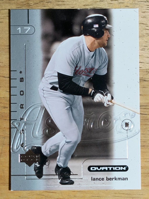 2002 Upper Deck Ovation Silver #30 Lance Berkman