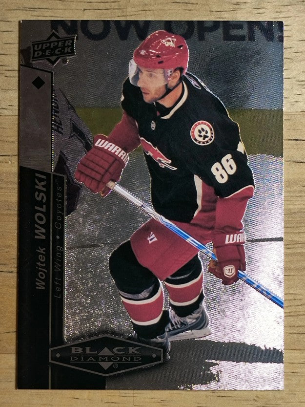 2010-11 Black Diamond #4 Wojtek Wolski