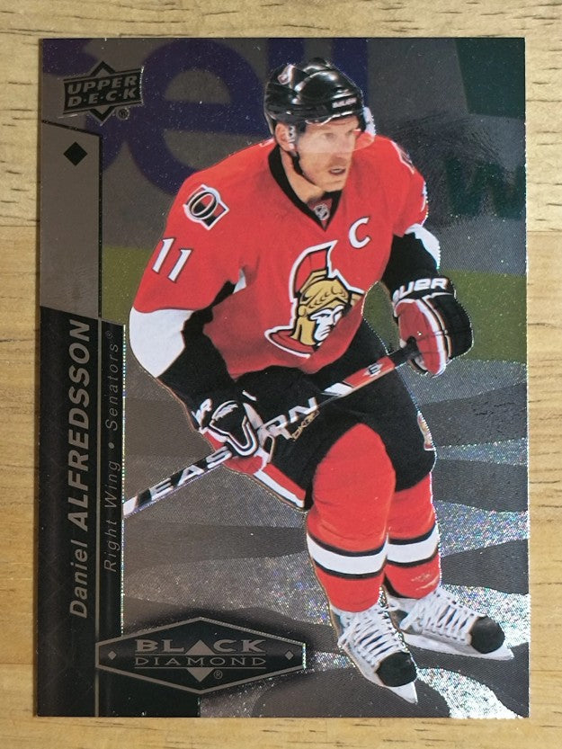 2010-11 Black Diamond #9 Daniel Alfredsson