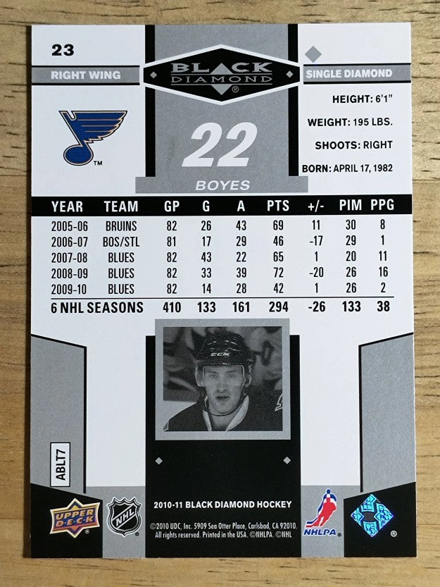 2010-11 Black Diamond #23 Brad Boyes
