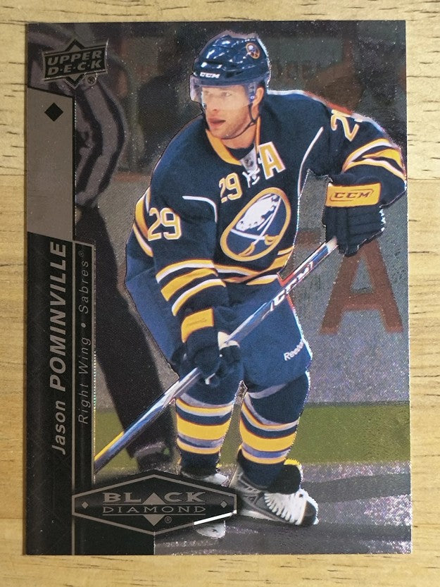 2010-11 Black Diamond #27 Jason Pominville