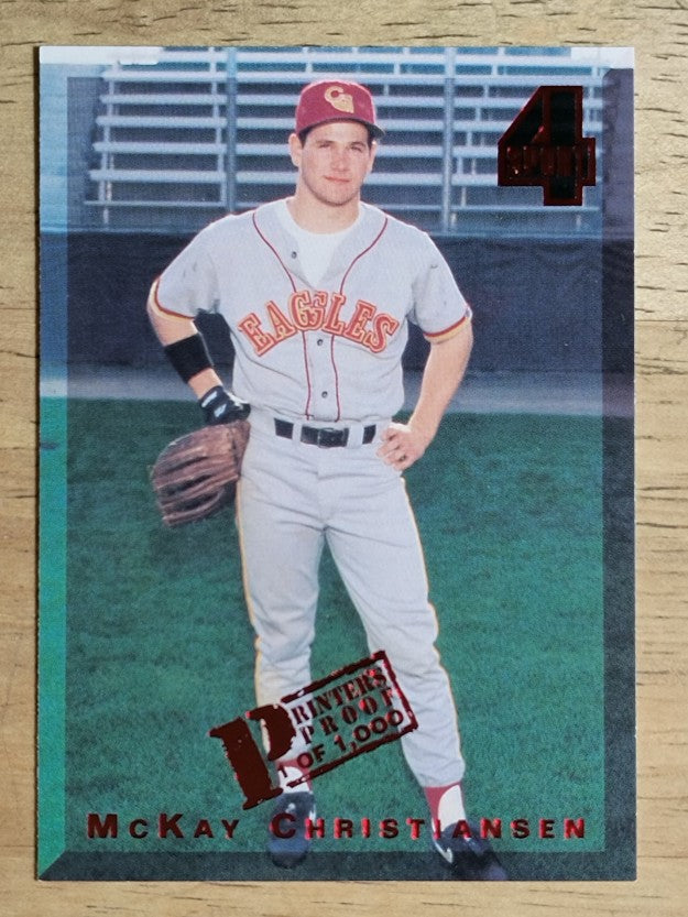1994 Classic Four Sport Printer's Proofs #168 McKay Christensen