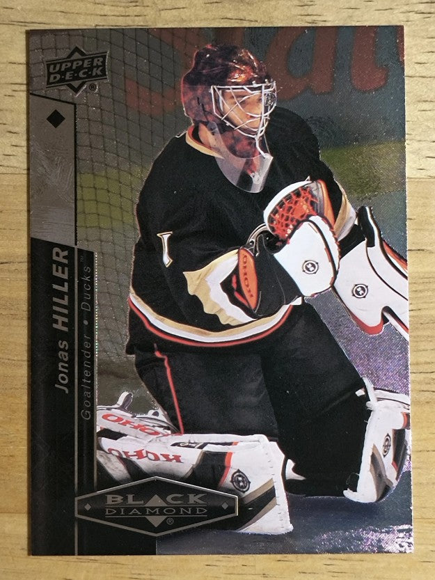 2010-11 Black Diamond #37 Jonas Hiller