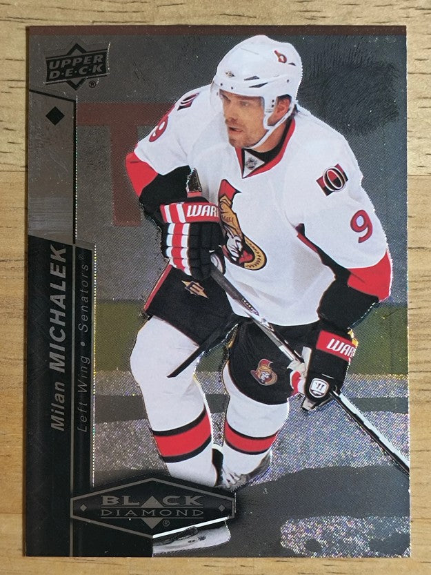 2010-11 Black Diamond #54 Milan Michalek