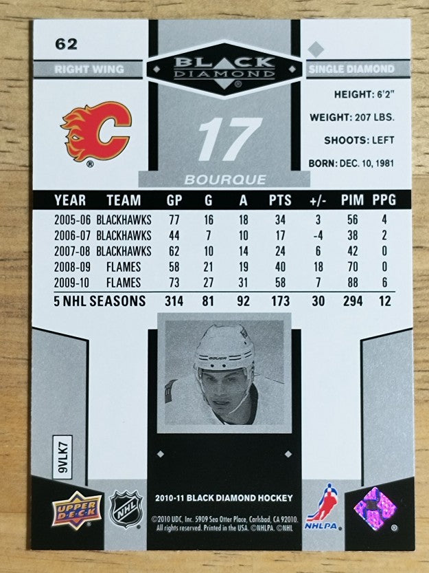 2010-11 Black Diamond #62 Rene Bourque