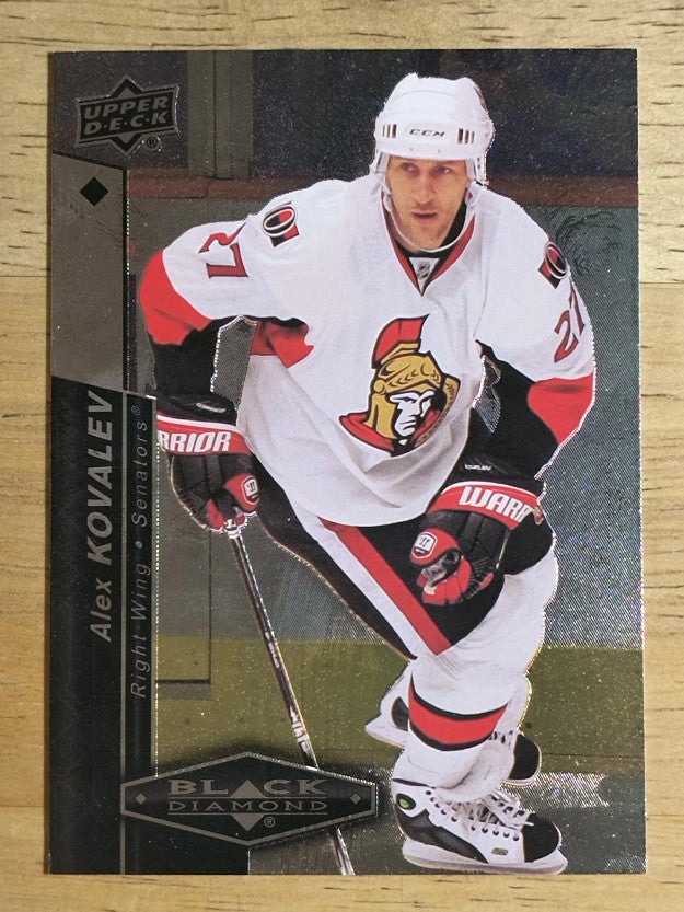 2010-11 Black Diamond #79 Alex Kovalev