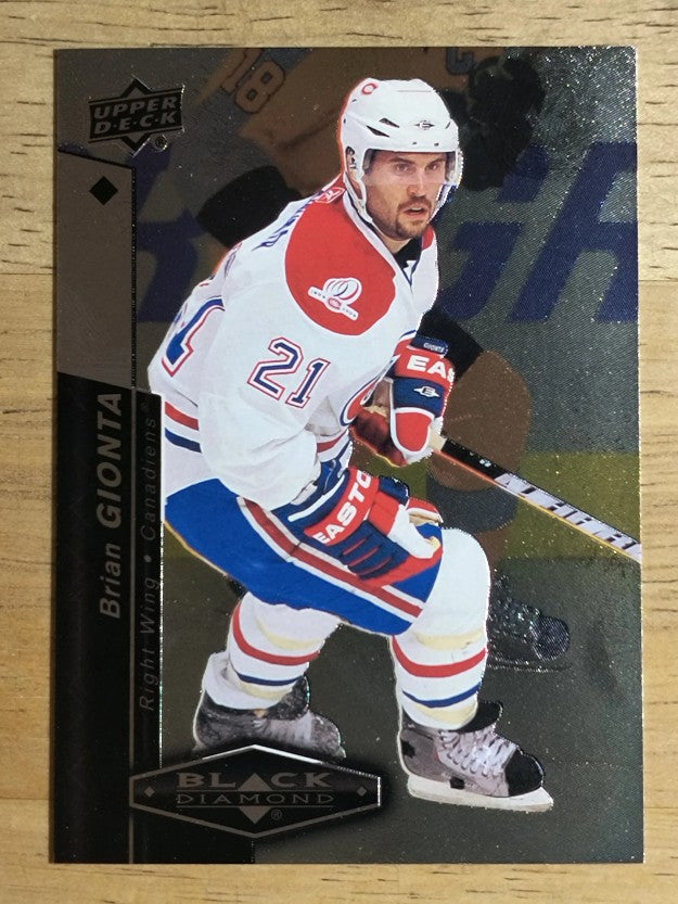 2010-11 Black Diamond #90 Brian Gionta