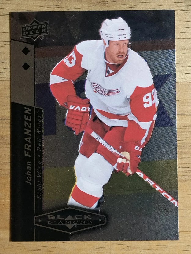 2010-11 Black Diamond #115 Johan Franzen