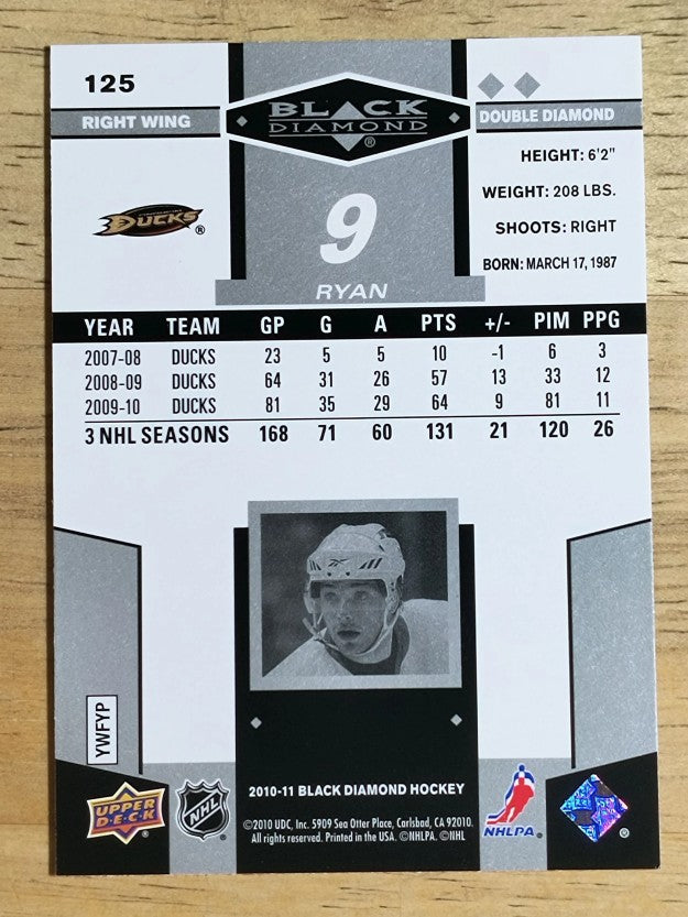 2010-11 Black Diamond #125 Bobby Ryan