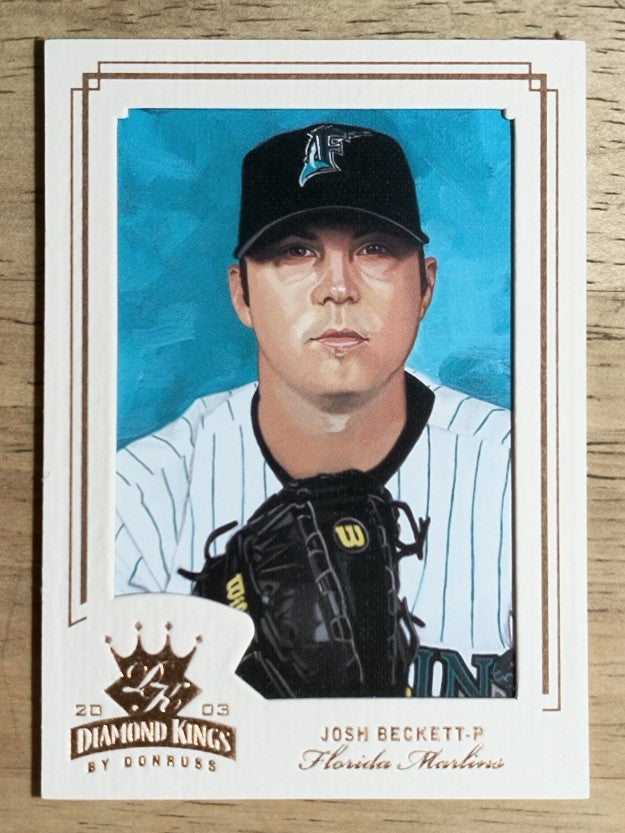 2003 Diamond Kings Bronze Foil #99 Josh Beckett