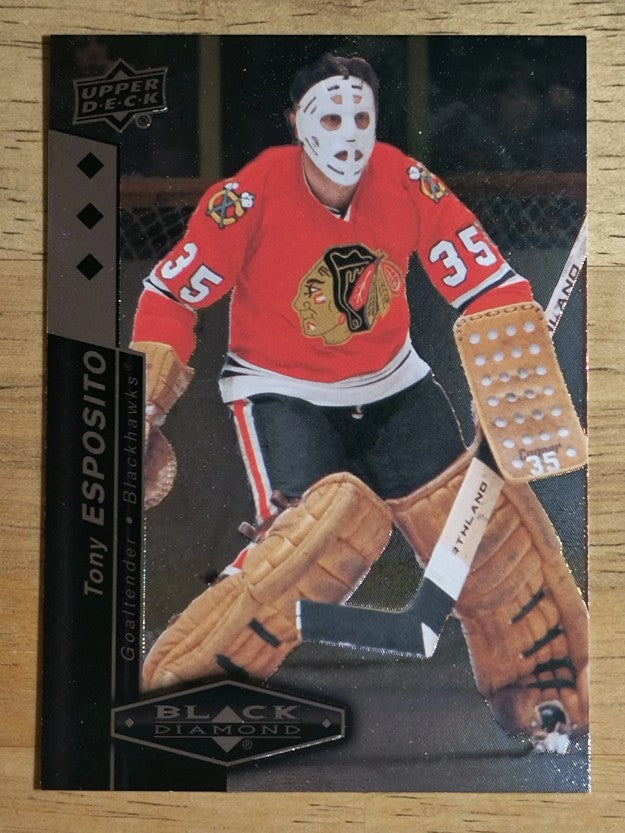 2010-11 Black Diamond #135 Tony Esposito