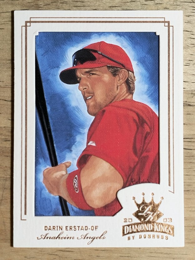 2003 Diamond Kings Bronze Foil #1 Darin Erstad