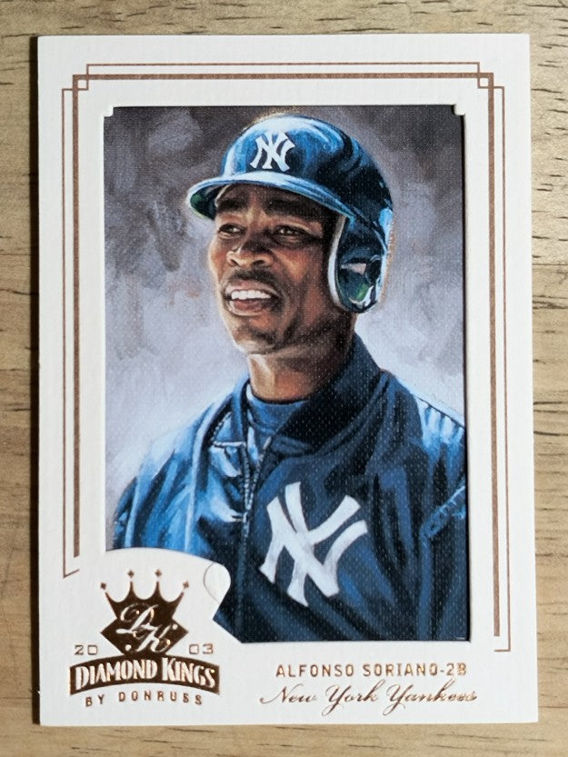 2003 Diamond Kings Bronze Foil #44 Alfonso Soriano