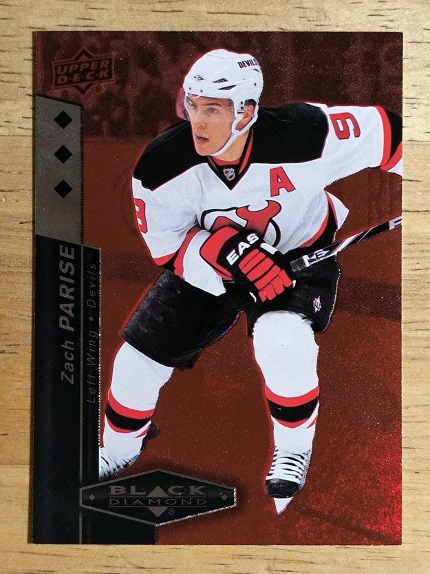 2010-11 Black Diamond Ruby #137 Zach Parise