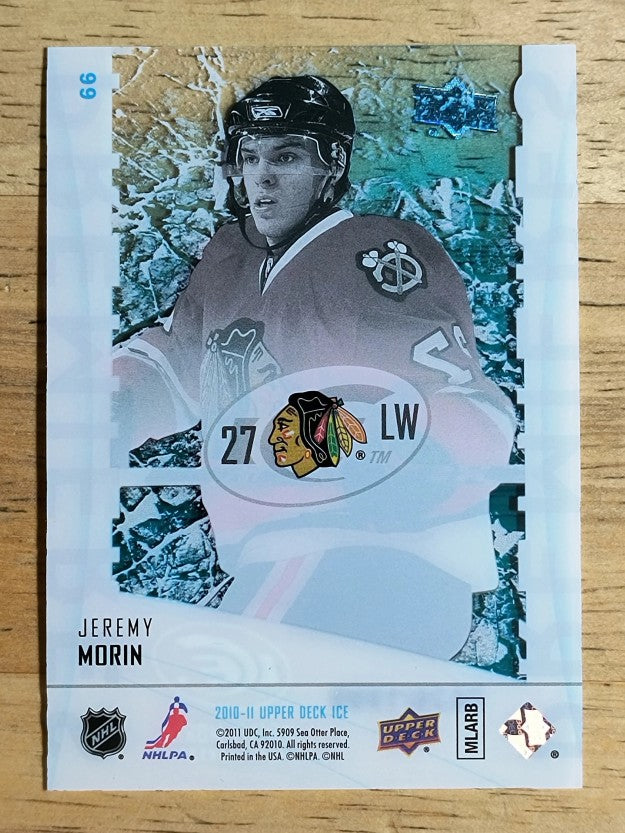 2010-11 Upper Deck Ice #66 Jeremy Morin/1999 S RC