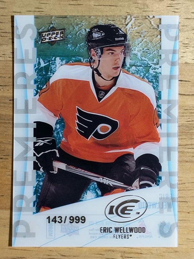 2010-11 Upper Deck Ice #80 Eric Wellwood/999 S RC