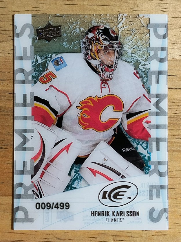 2010-11 Upper Deck Ice #86 Henrik Karlsson/499 B RC