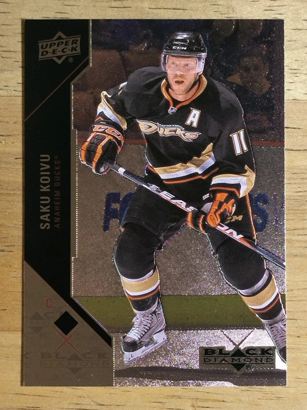 2011-12 Black Diamond #2 Saku Koivu