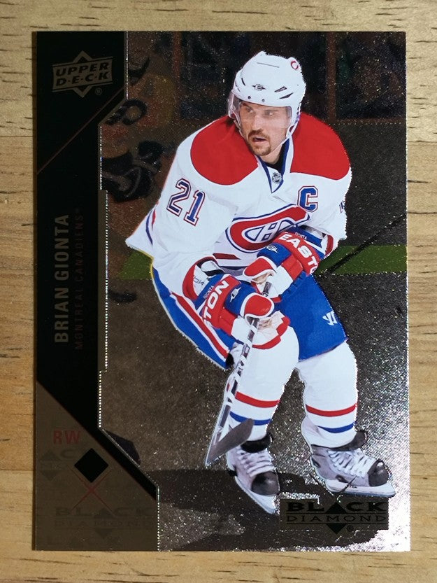 2011-12 Black Diamond #7 Brian Gionta