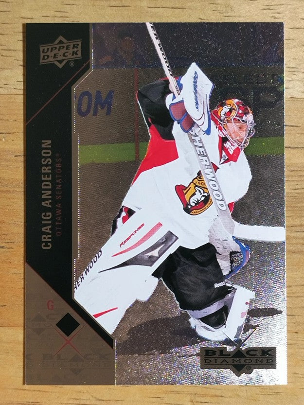 2011-12 Black Diamond #8 Craig Anderson