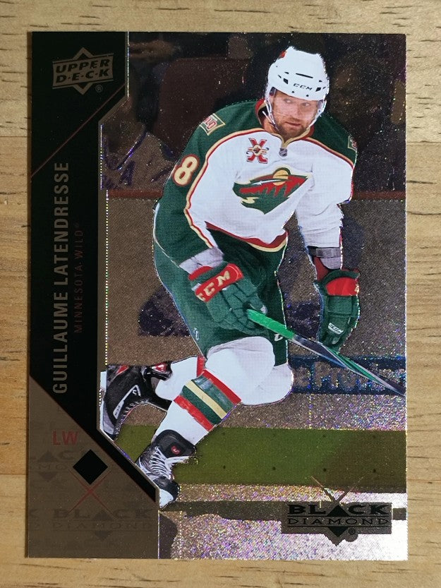 2011-12 Black Diamond #15 Guillaume Latendresse