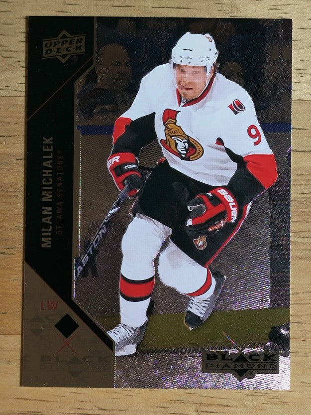 2011-12 Black Diamond #29 Milan Michalek