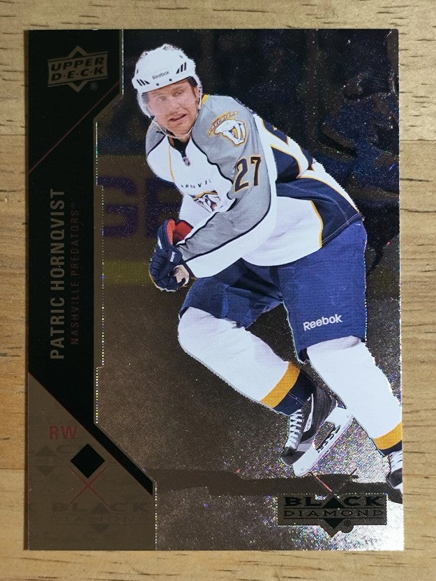 2011-12 Black Diamond #37 Patric Hornqvist