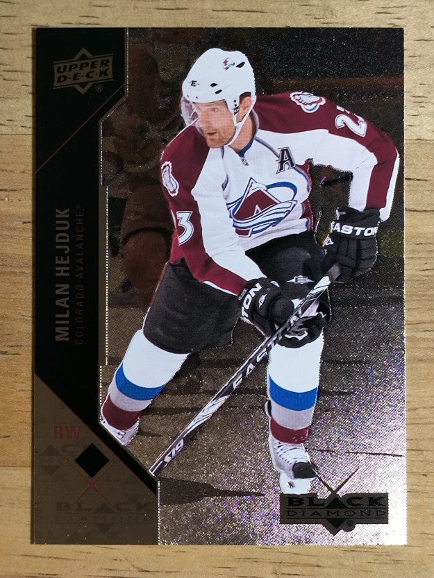 2011-12 Black Diamond #43 Milan Hejduk