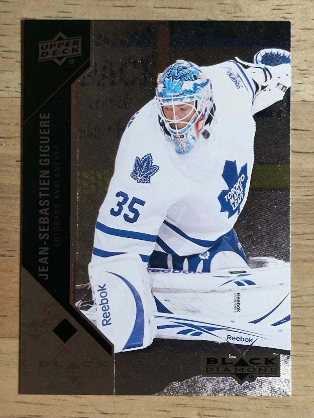 2011-12 Black Diamond #51 Jean-Sebastien Giguere