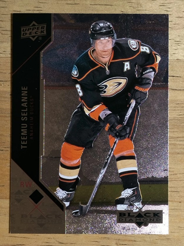 2011-12 Black Diamond #60 Teemu Selanne
