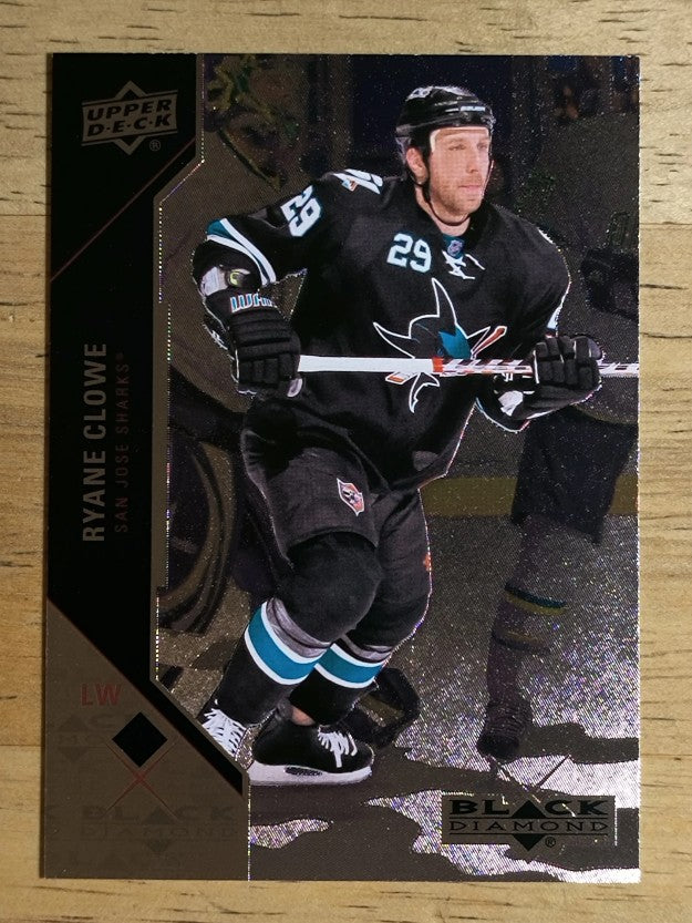2011-12 Black Diamond #69 Ryane Clowe