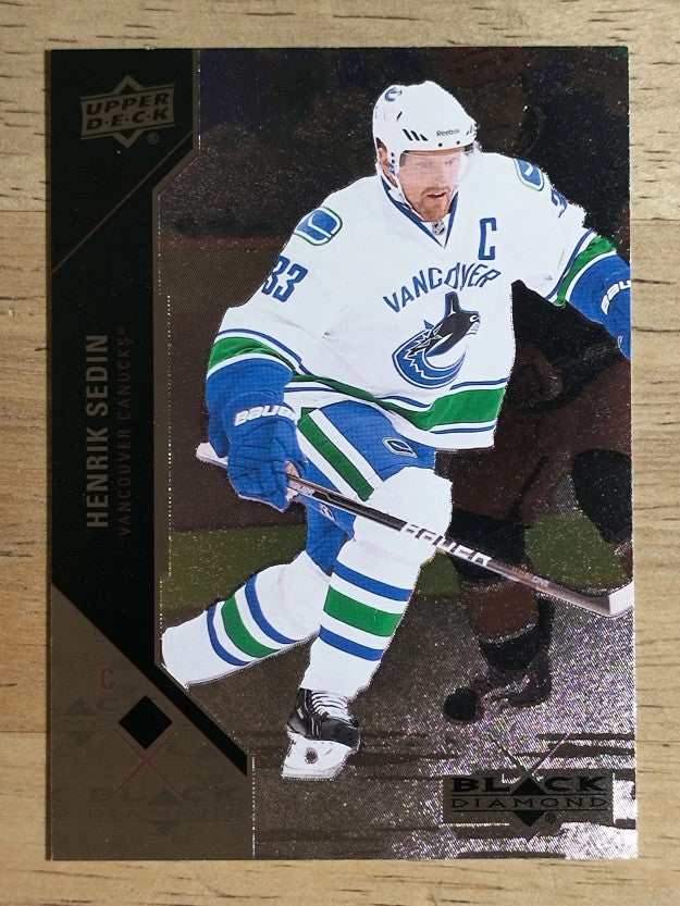 2011-12 Black Diamond #79 Henrik Sedin