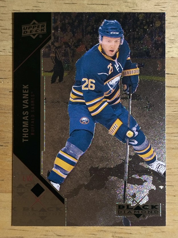 2011-12 Black Diamond #83 Thomas Vanek