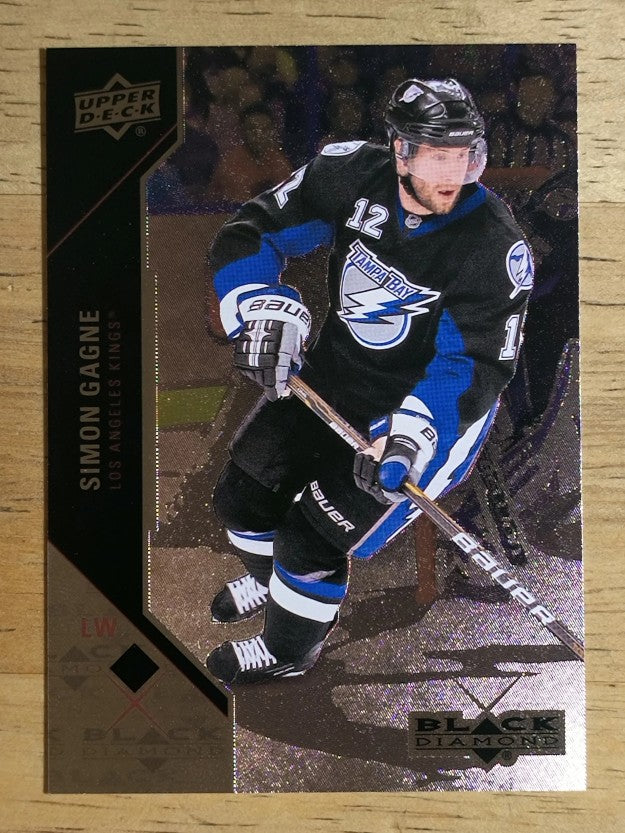 2011-12 Black Diamond #86 Simon Gagne