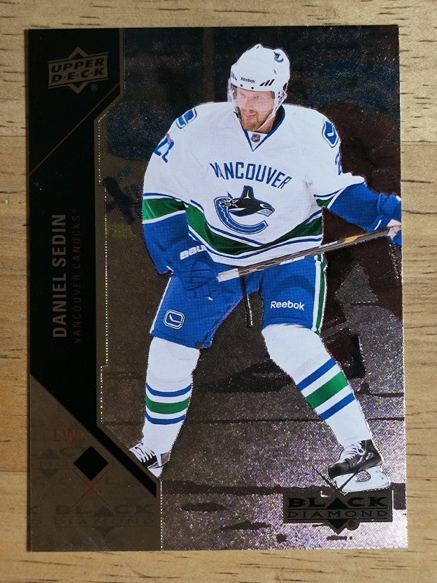 2011-12 Black Diamond #93 Daniel Sedin