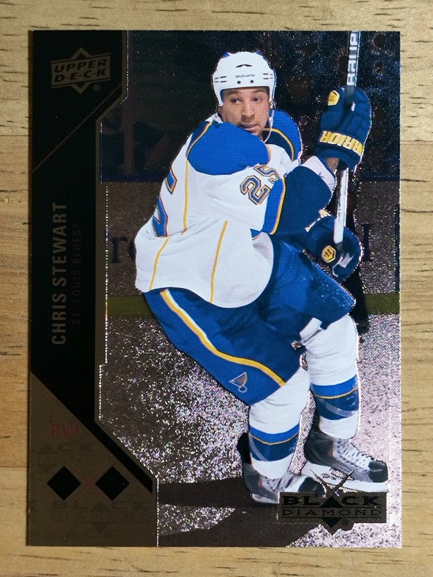 2011-12 Black Diamond #105 Chris Stewart