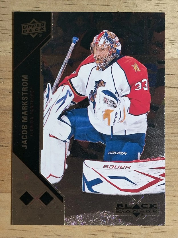 2011-12 Black Diamond #117 Jacob Markstrom