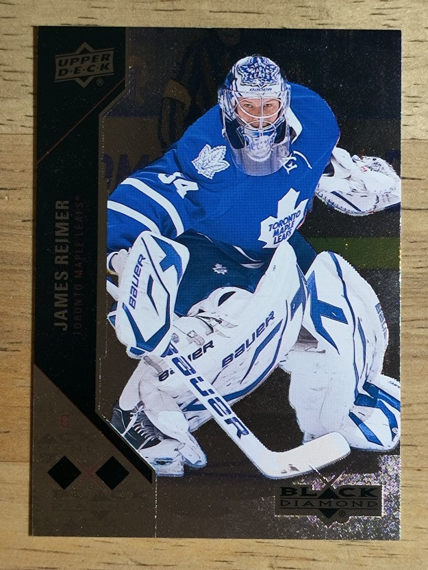2011-12 Black Diamond #150 James Reimer