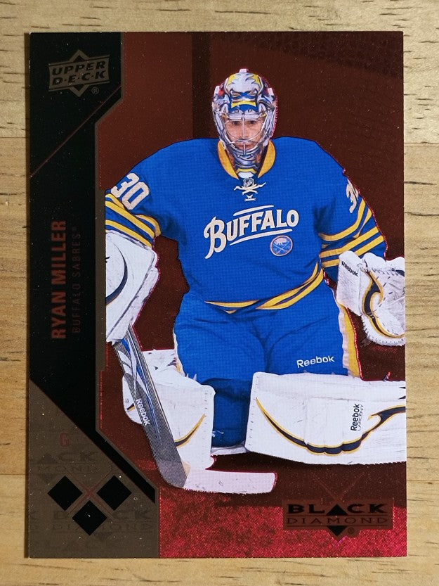 2011-12 Black Diamond Ruby #156 Ryan Miller