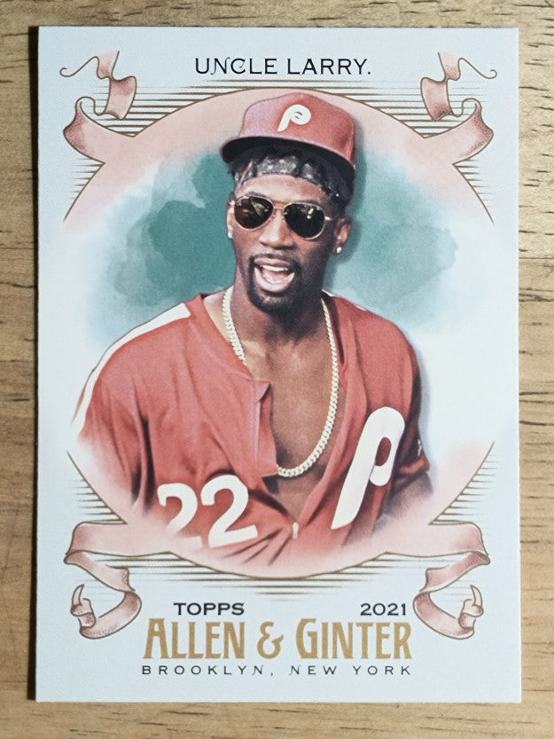 2021 Topps Allen and Ginter #207 Uncle Larry/Andrew McCutchen