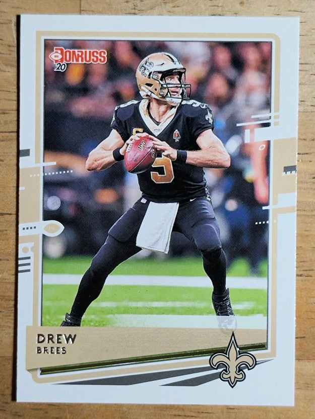 2020 Donruss #175A Drew Brees