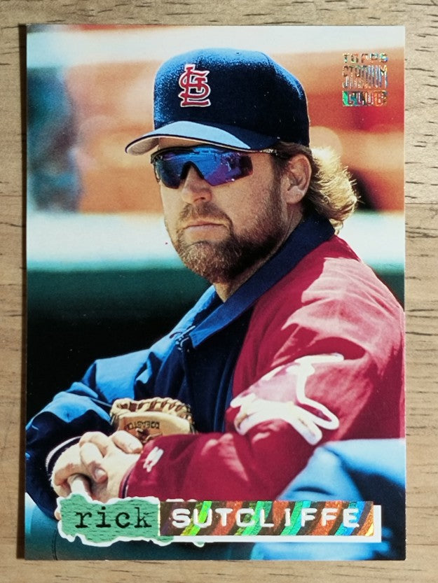 1994 Stadium Club Golden Rainbow #691 Rick Sutcliffe