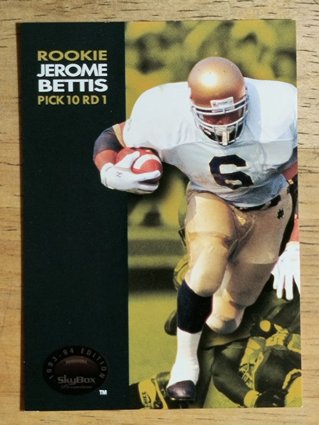 1993 SkyBox Premium #62 Jerome Bettis RC