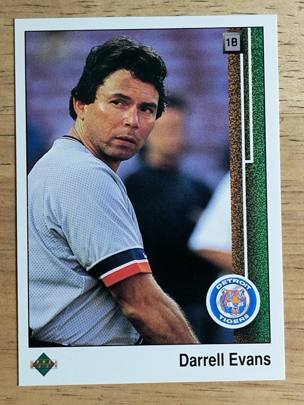 1989 Upper Deck #394 Darrell Evans